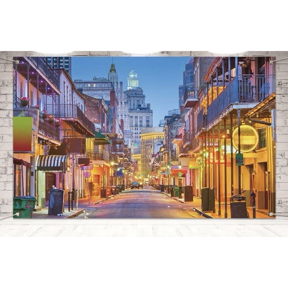 Backdrop Mardi Gras for Photography Mardi Gras Backdrop New 71"x43"